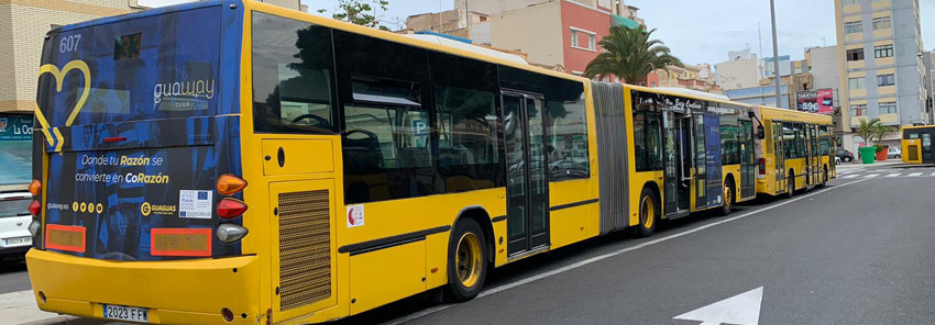 Publicidad trasera en guaguas