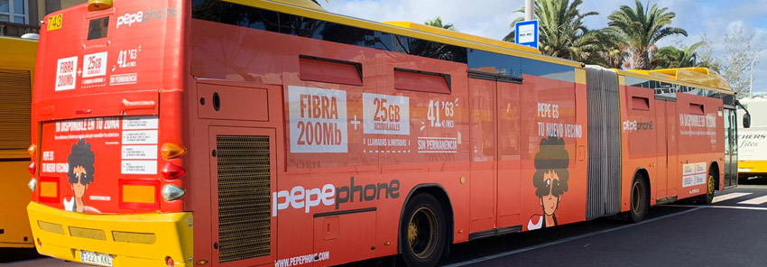 Publicidad integral en guaguas