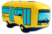Peluche con forma de Guagua
