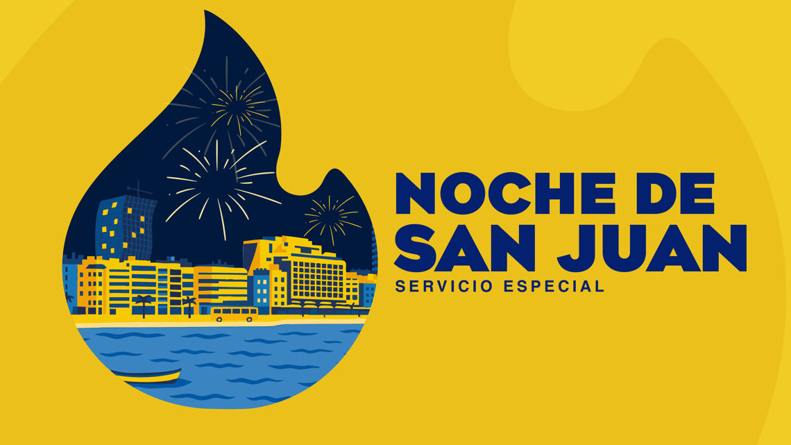 Dispositivo especial para la noche de San Juan