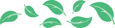 hojas verdes