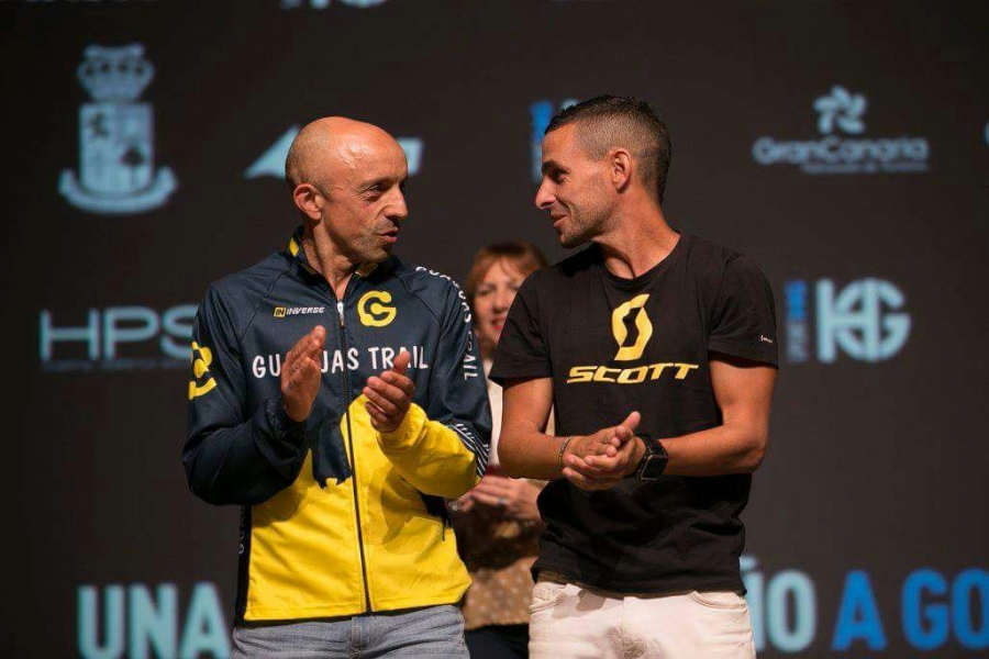 Ángel Ortega, de Guaguas Municipales, primer canario en la prueba reina de la Transgrancanaria