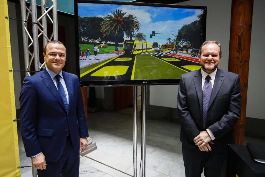 El Ayuntamiento inicia este verano en Pío XII y Paseo Blas Cabrera Felipe las obras de la MetroGuagua