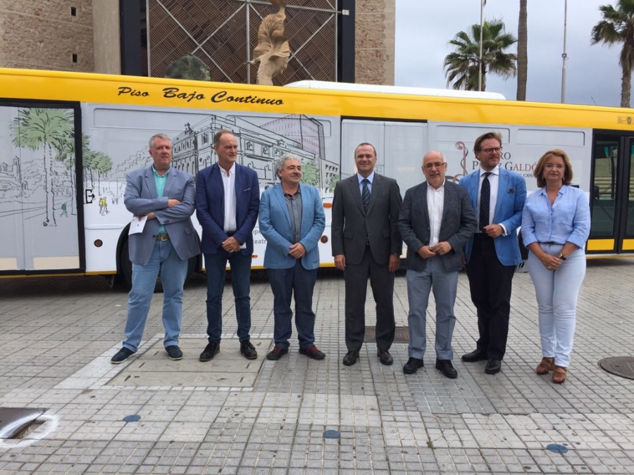 Guaguas Municipales colabora con la Fundación Auditorio y Teatro