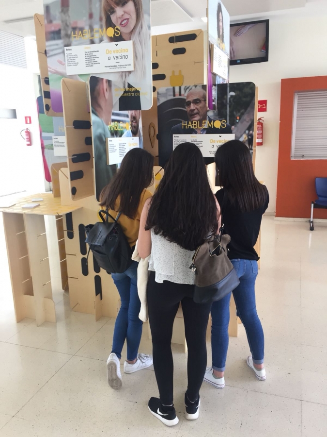  Unas 3.000 personas visitaron la exposición ‘Movilidad urbana y vida activa’ para conocer el proyecto de la MetroGuagua