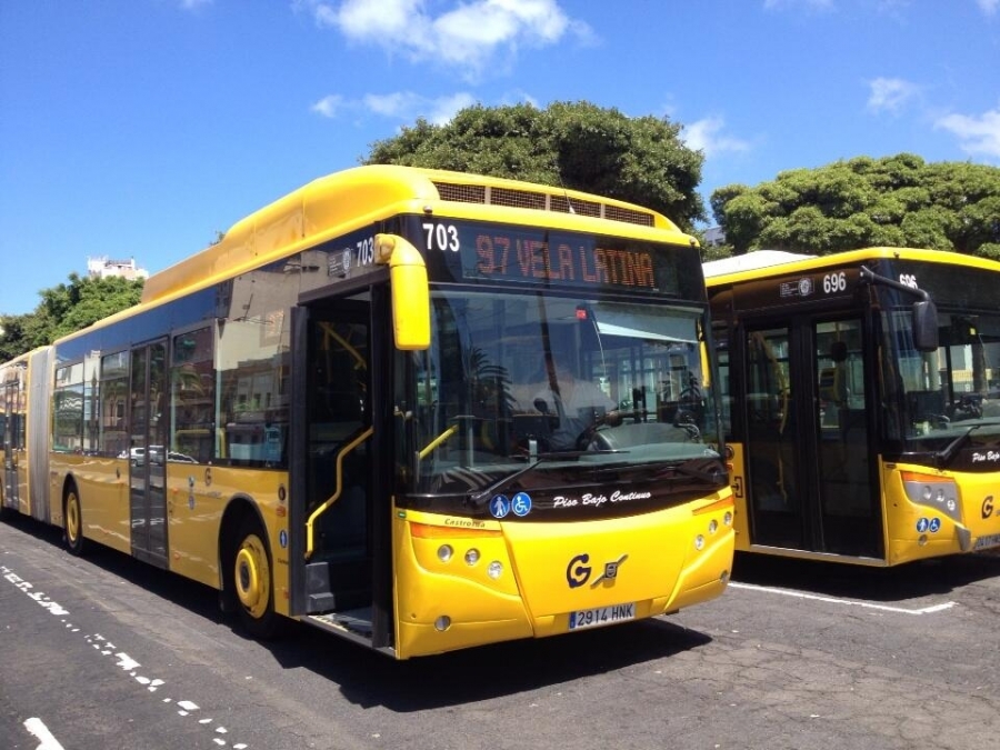 Guaguas Municipales habilita este sábado el servicio especial gratuito para la Vela Latina Canaria