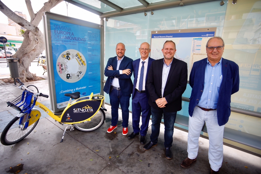 Guaguas Municipales se suma a la celebración de la Semana Europea de la Movilidad en la ciudad