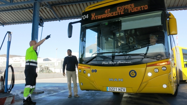 Guaguas Municipales potencia las conexiones de Tamaraceite con la puesta en marcha del servicio exprés X47 y las mejoras en la Línea 44