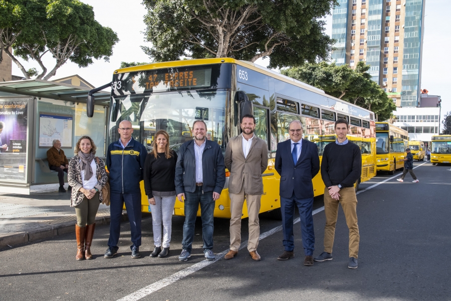 Guaguas Municipales activa la línea rápida X47 que potencia la conectividad entre Tamaraceite y el área de Santa Catalina - Puerto 