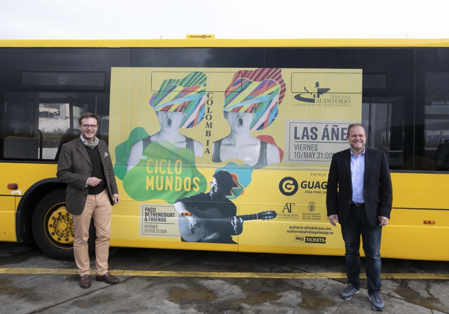 Guaguas Municipales y la Fundación Auditorio y Teatro apuestan por la sostenibilidad y la cultura 