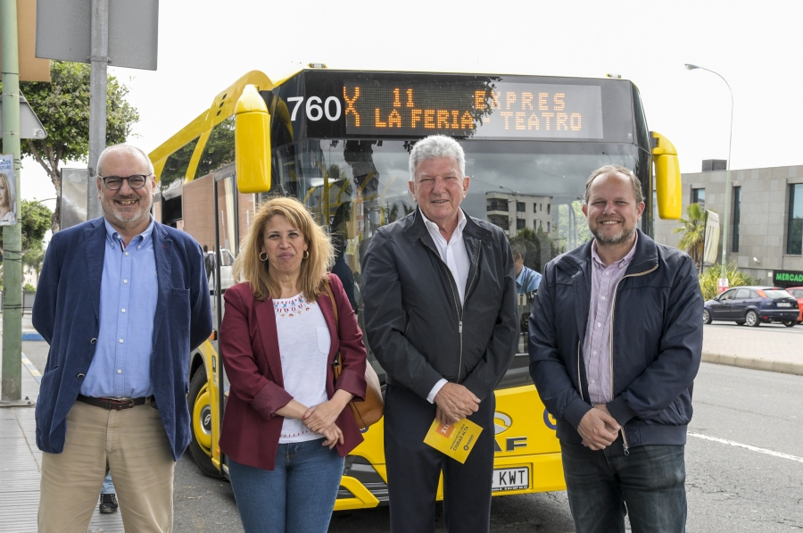 Guaguas Municipales activa las líneas exprés X11 y X91 que potencian las conexiones a primera hora con Ciudad Alta y Tamaraceite 