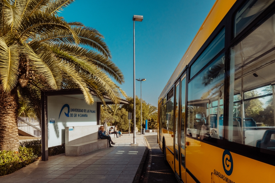 Guaguas Municipales potencia las conexiones con el Campus de Tafira con motivo de la segunda convocatoria de la EBAU 2019