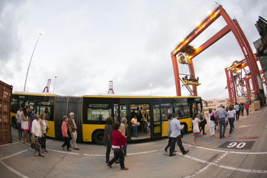 Guaguas Municipales habilita su servicio exclusivo para acudir este sábado al concierto de la Orquesta Filarmónica en la terminal de contenedores del Muelle de la Luz 
