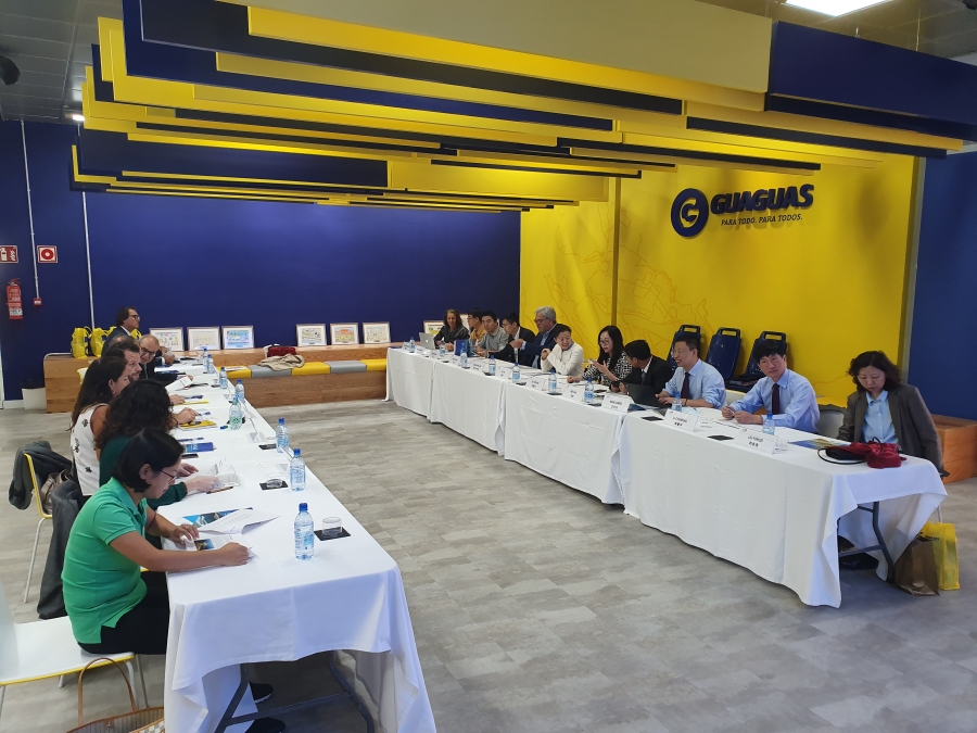 Guaguas Municipales celebra unas jornadas de movilidad junto a la delegación china del Proyecto Civitas Destinations