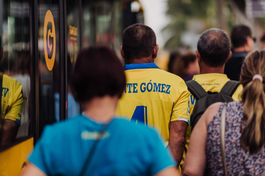 Guaguas Municipales despliega el dispositivo especial Fútbol para el derbi regional entre la UD Las Palmas y CD Tenerife