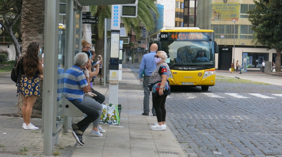 Guaguas Municipales recupera al 50% de sus viajeros en la semana previa a la “nueva normalidad”  
