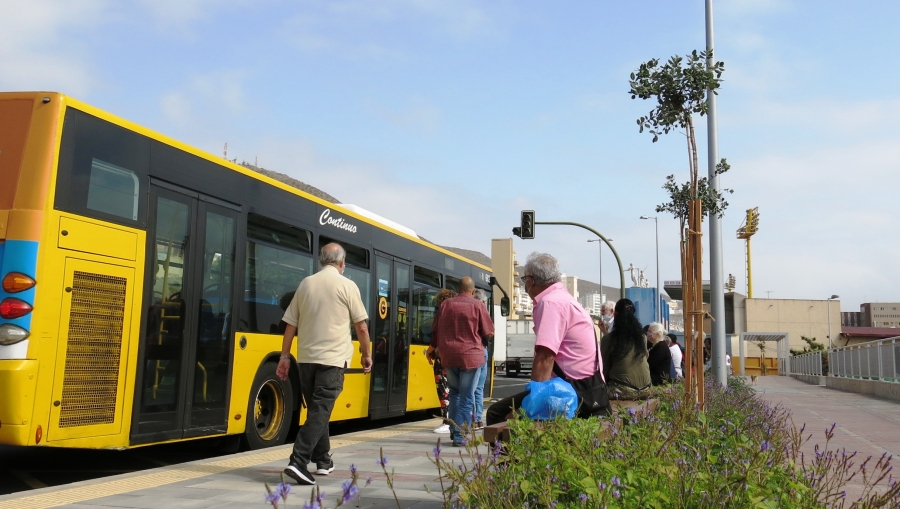 Guaguas Municipales mejora los horarios de las líneas 7, 13, 22, 25 y 81 y reactiva el servicio de la Línea 35 a partir del próximo lunes 