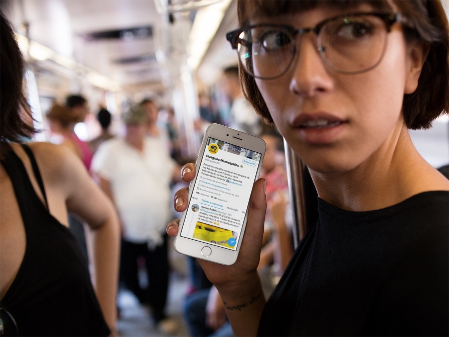 Guaguas Municipales incrementa un 50% el número de usuarios digitales en todas sus redes sociales en el último año