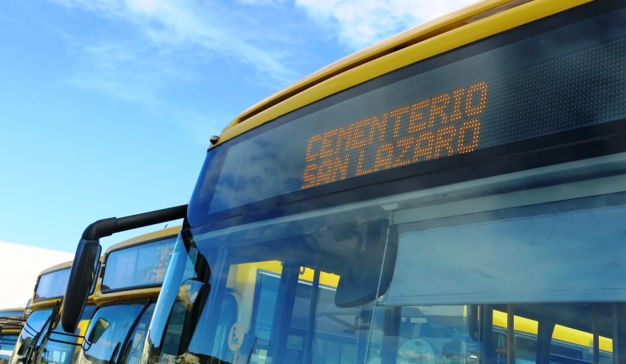 Guaguas Municipales facilita este fin de semana el acceso al cementerio de San Lázaro por la celebración del Día de Todos los Santos 