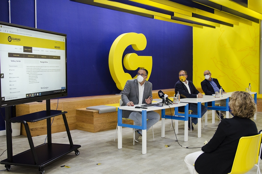 Guaguas Municipales pone en marcha la recarga online del BonoGuagua y actualiza su página web corporativa