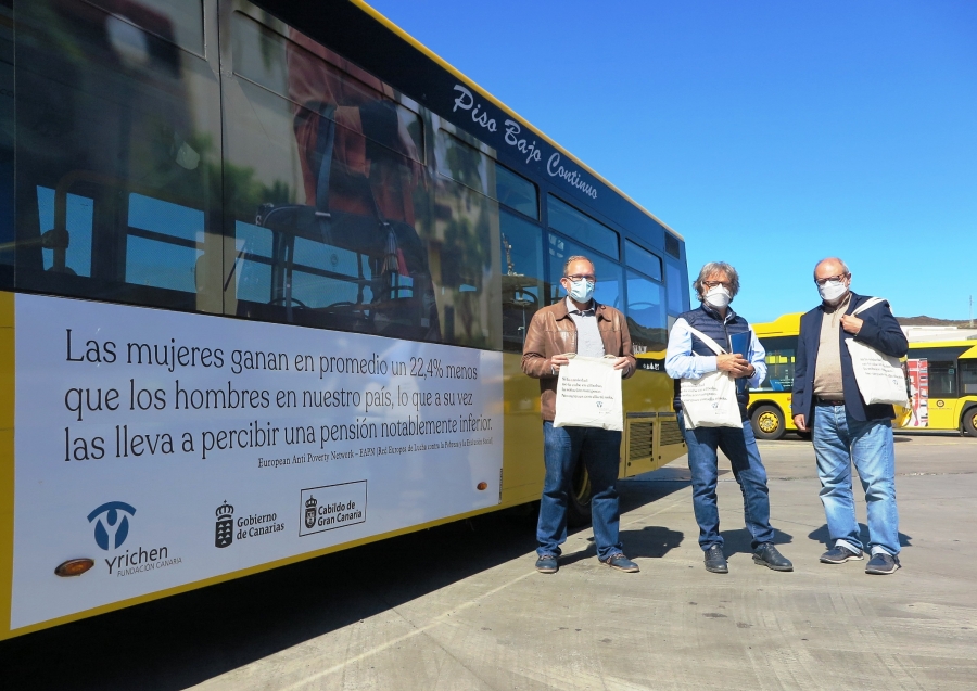 Guaguas Municipales colabora con Yrichen en la campaña para sensibilizar sobre la adicción a los hipnosedantes en las mujeres 