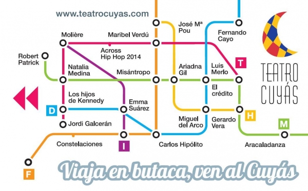 Guaguas Municipales patrocina dos espectáculos del Teatro Cuyás y emite 100.000 bonos con la imagen promocional de la temporada escénica