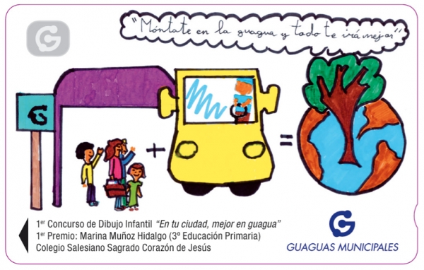 GM pone a la venta 300.000 bonos con la imagen ganadora del I Concurso de Pintura Infantil