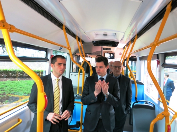 Guaguas Municipales incorpora cuatro nuevos vehículos de 10 metros destinados a las líneas que transitan por los barrios de la ciudad