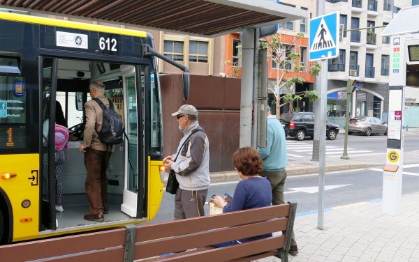 Guaguas Municipales transporta en 2014  más de 30,5 millones de viajeros