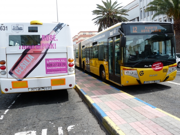 La línea 12 se consolida como la más utilizada de la Nueva Red de Guaguas Municipales