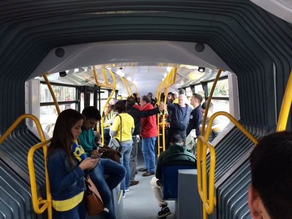 Guaguas Municipales activa un dispositivo especial de transporte con cinco vehículos exclusivos desde Puerto y Teatro hacia el Estadio para el partido entre UD Las Palmas y Valladolid 