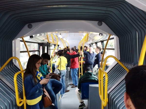 Guaguas Municipales activa un dispositivo especial de transporte con cuatro vehículos exclusivos desde Puerto y Teatro hacia el Estadio para el partido entre UD Las Palmas y CD Tenerife 