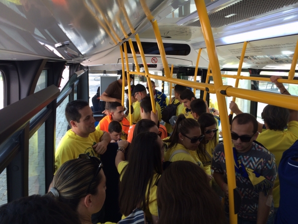 Guaguas Municipales activa su servicio especial del Fútbol con 10 vehículos exclusivos para el estreno en casa de la UD Las Palmas en Primera