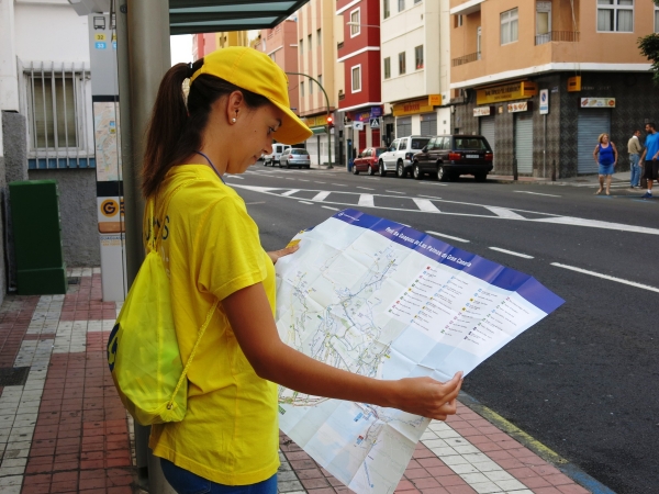 Guaguas Municipales estrena una nueva versión del plano de la red con información detallada de las 42 líneas oficiales y puntos de recarga del BonoGuagua sin contacto 