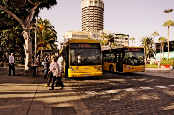 Guaguas Municipales despliega este domingo un dispositivo especial de transporte para el partido entre la UD Las Palmas y el Real Madrid