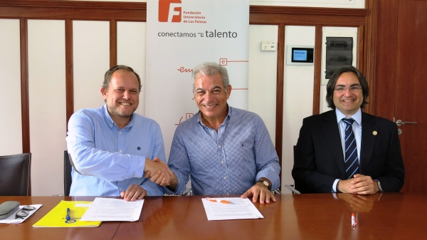 Guaguas Municipales acuerda con la Fundación Universitaria de Las Palmas el patrocinio del Congreso de la Academia Europea de Dirección y Economía de la Empresa