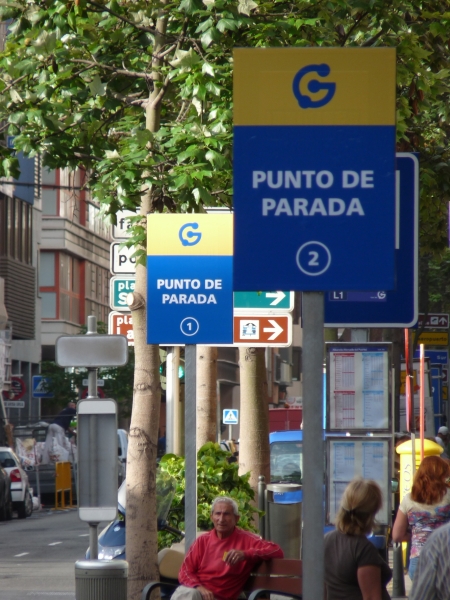 GM pone en funcionamiento por primera vez una parada doble para la reorganización de todas las líneas en el Mercado del Puerto  